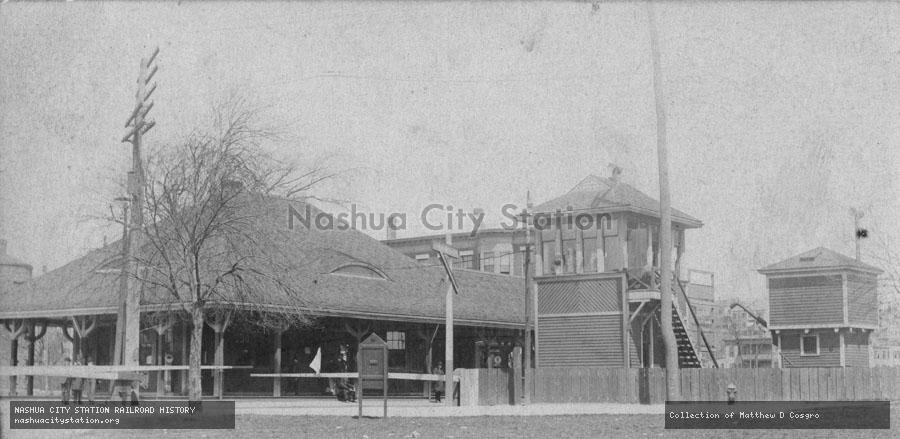 Postcard: Railroad Station, Orient Heights, Massachusetts